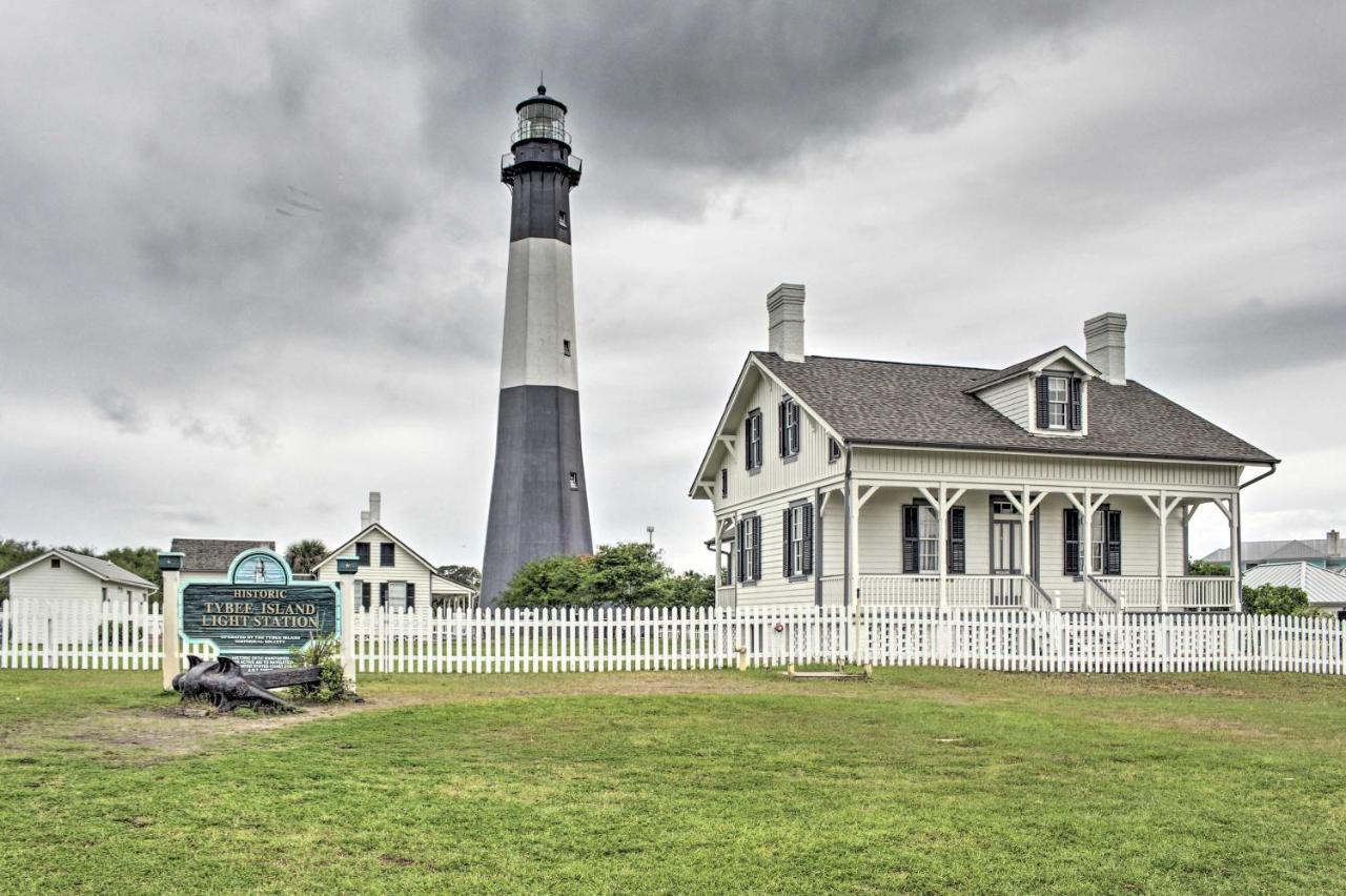 Ideally Located Luxe Beach House On Tybee Island Villa Dış mekan fotoğraf